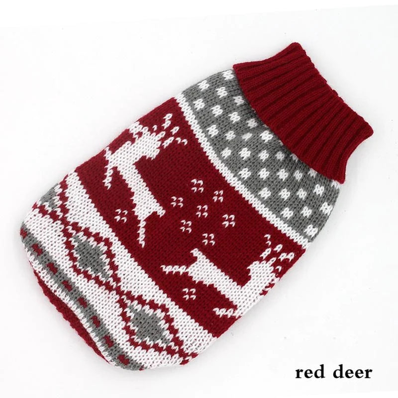 Dog Clothes for Small Medium Dogs Knitted Cat Sweater