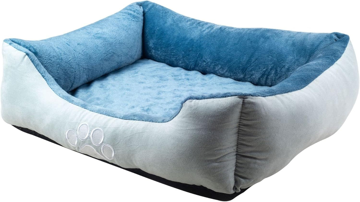 Orthopedic Rectangle Bolster Pet Bed.