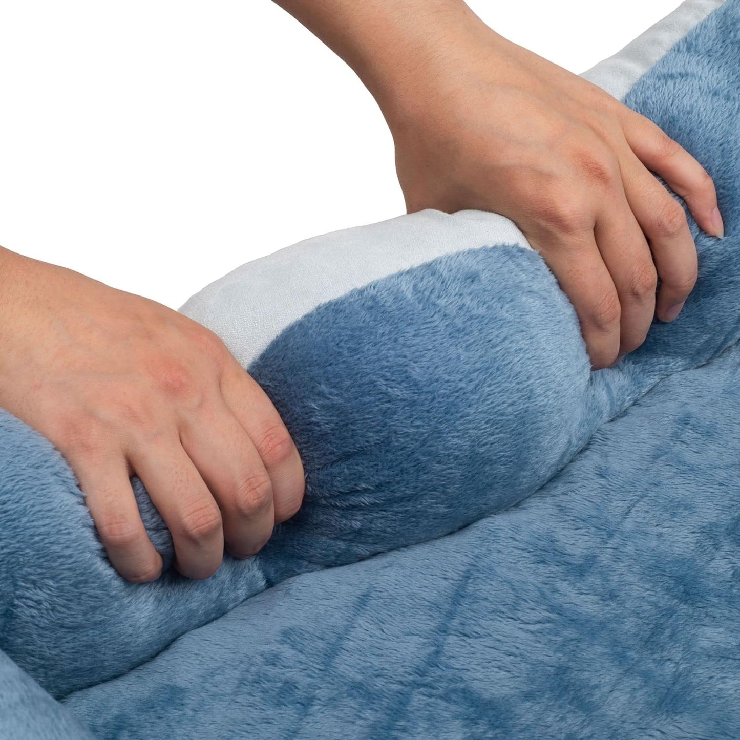 Orthopedic Rectangle Bolster Pet Bed.