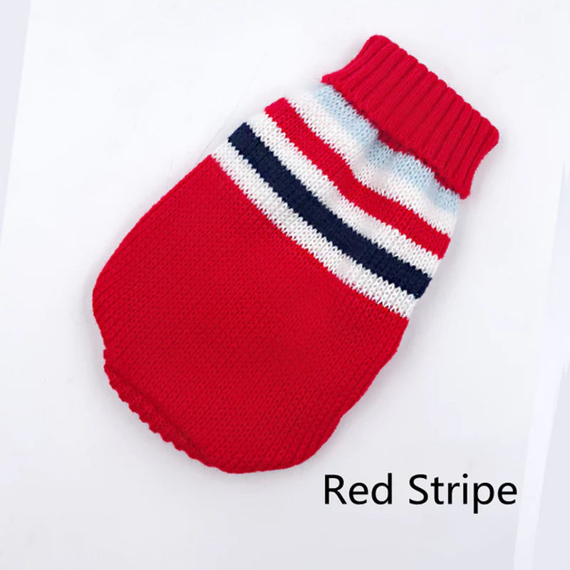 Dog Clothes for Small Medium Dogs Knitted Cat Sweater