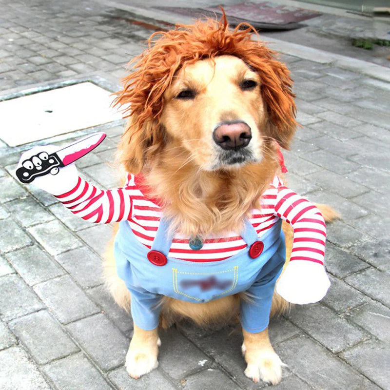 Dog Clothes Dogs Cosplay Costume Halloween