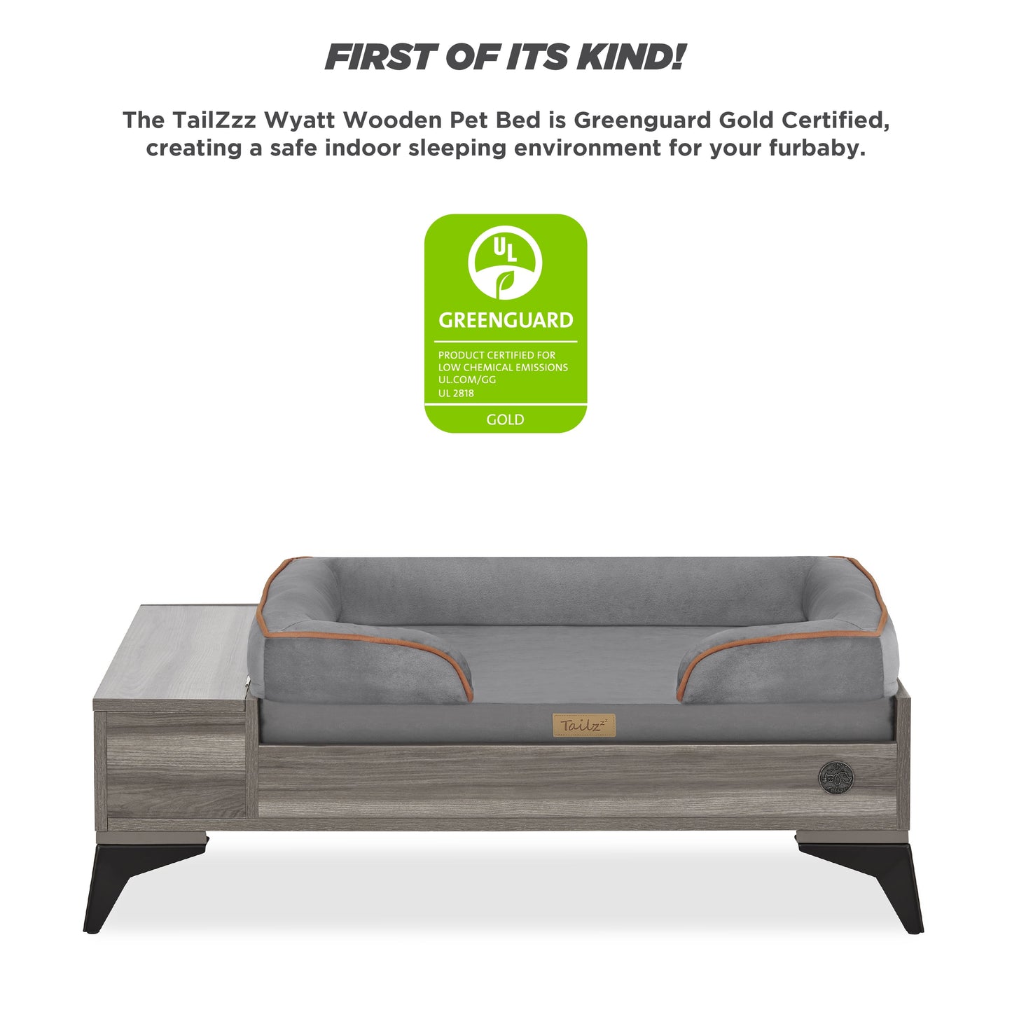 Premium Wyatt Wooden Pet Bed
