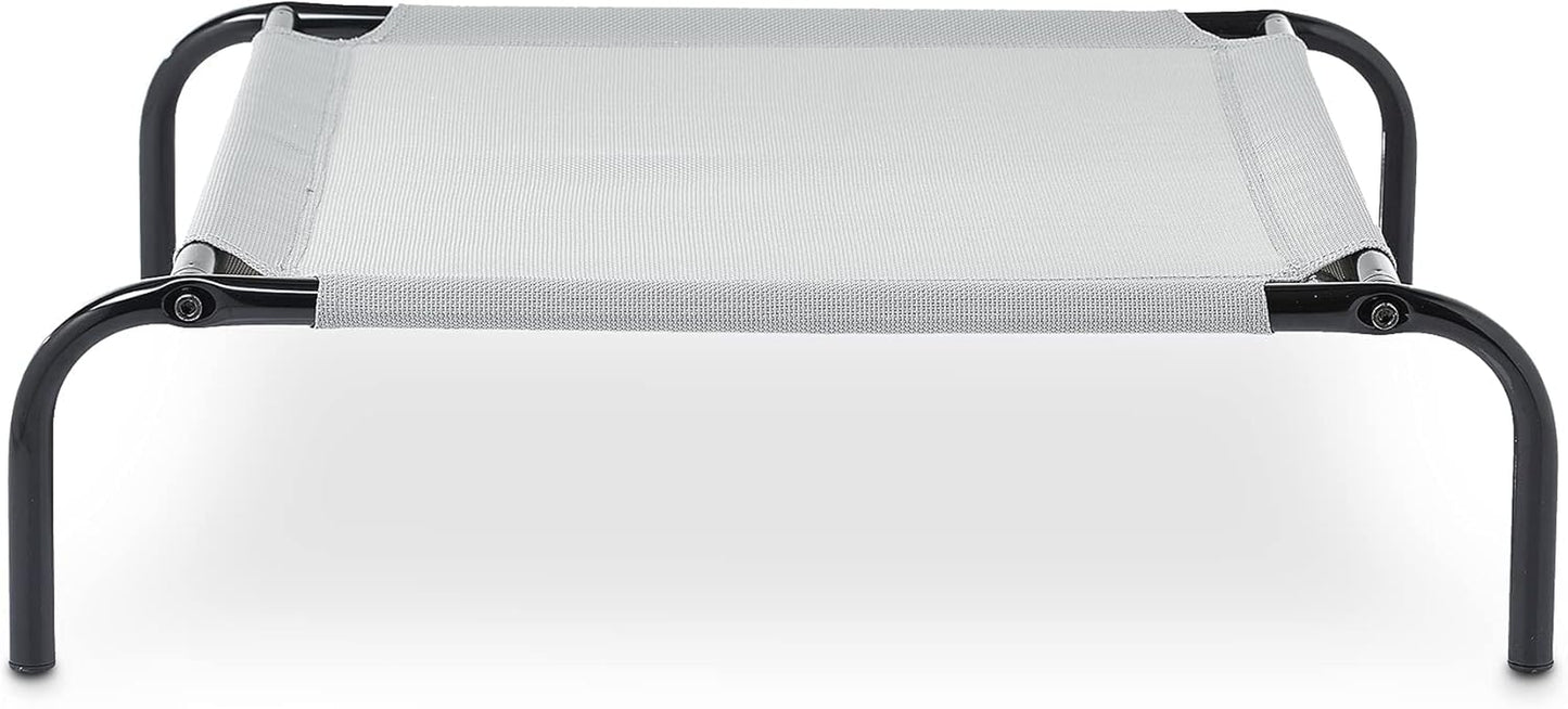 Cooling Breathable Elevated Dog Bed with Metal Frame for Large Dogs