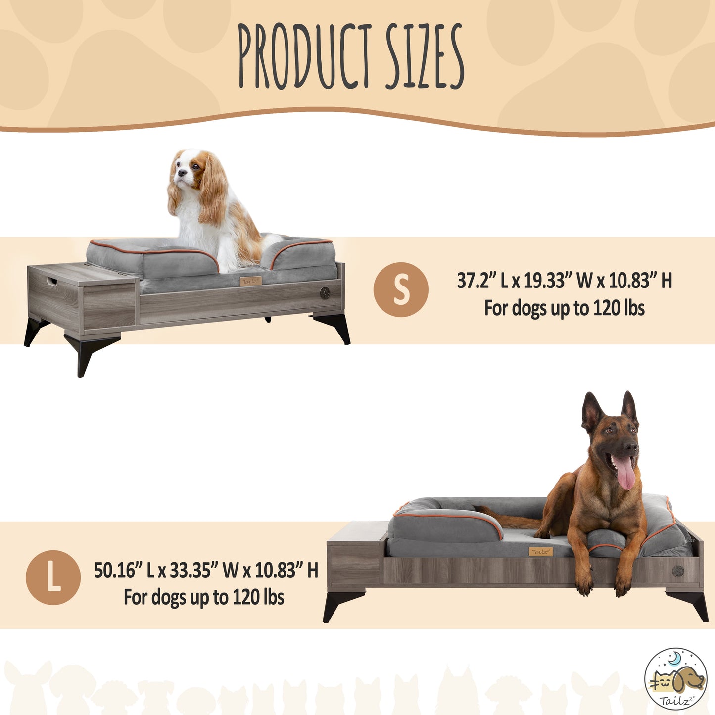 Premium Wyatt Wooden Pet Bed