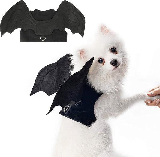 Dog & Cat Halloween Costume – Bat Wings for Parties