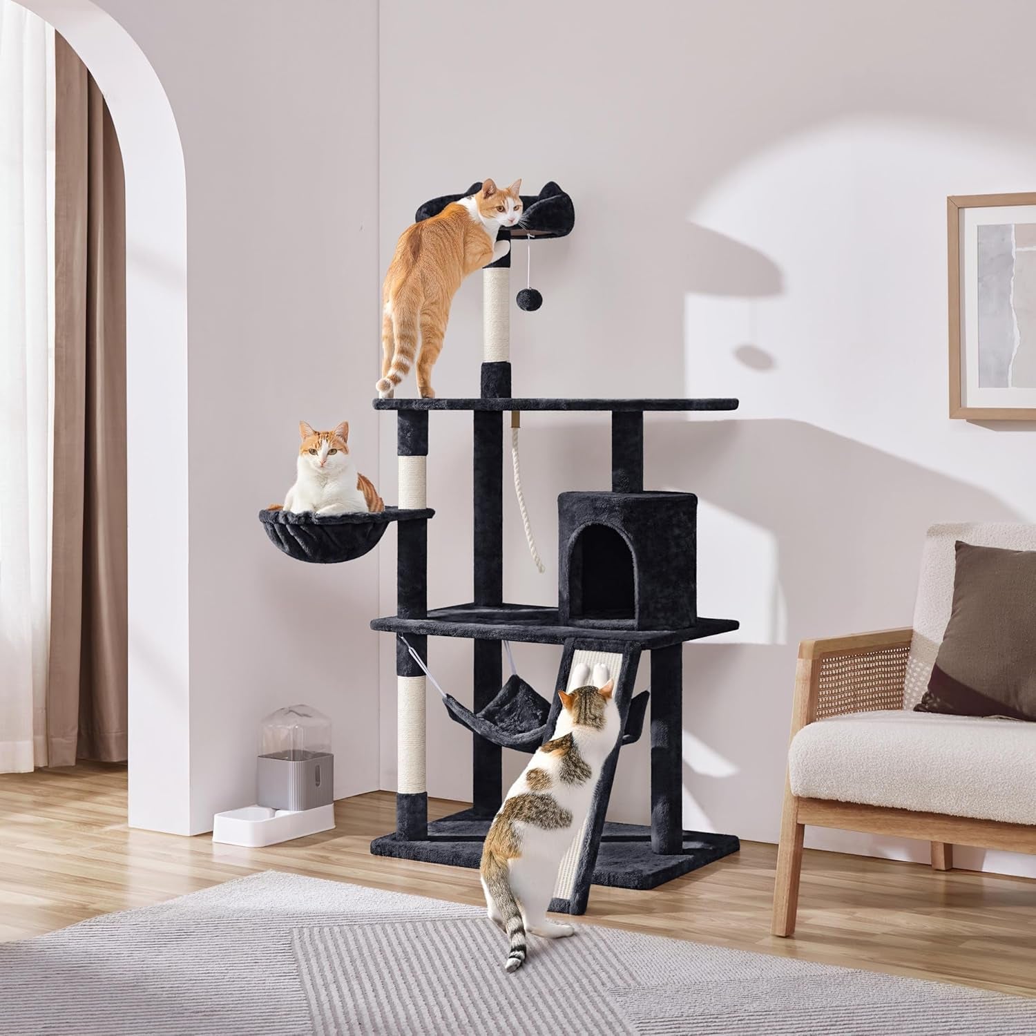 Multi-Level Cat Tree Tower (63.5”)