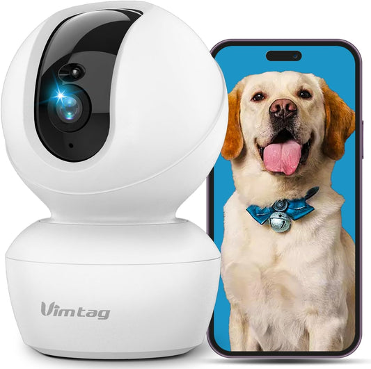 VIMTAG 360° Smart Pet Monitor 3.5K HD