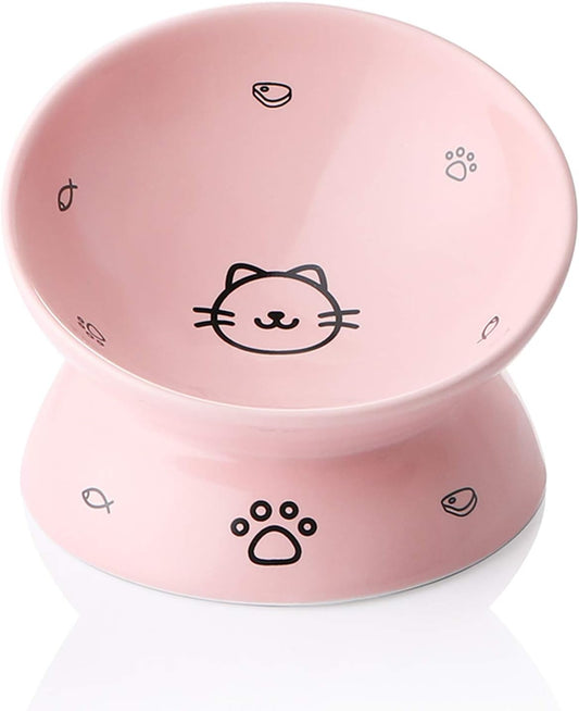 Ceramic Raised Cat Bowls