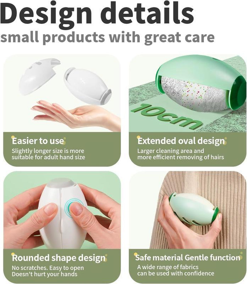 Reusable Gel Lint Roller – Pet Hair Remover for Dogs & Cats