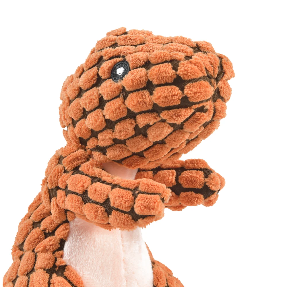 Interactive Plush Dinosaur Toys for Cats and Dogs - Chew Toys for  Pets with Soft Stuffing