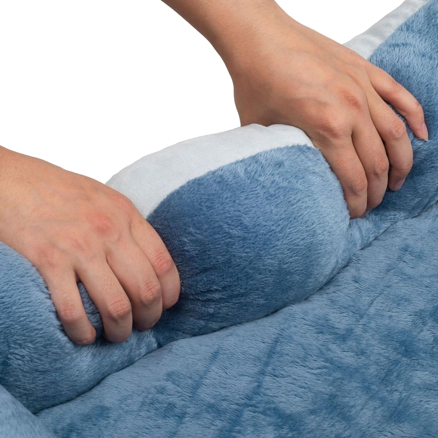 Orthopedic Rectangle Bolster Pet Bed.