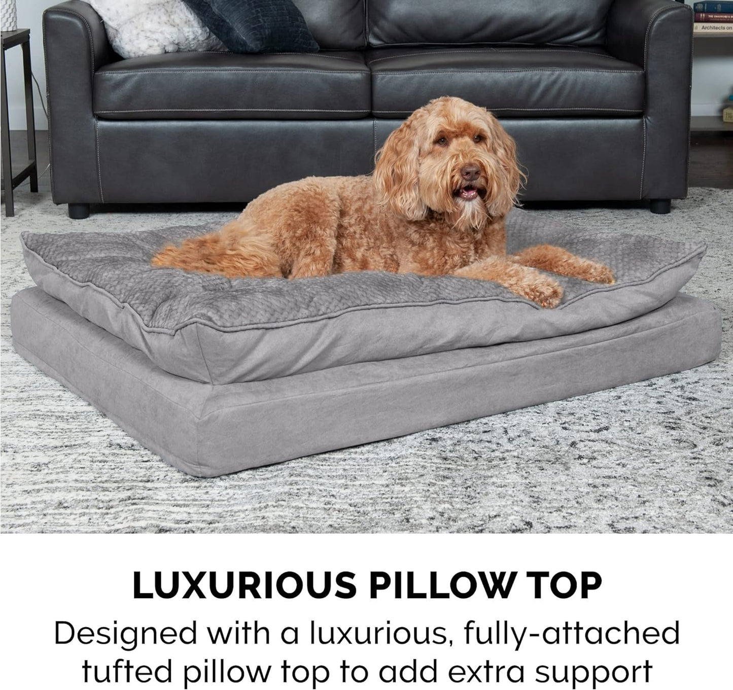 Orthopedic Dog Bed for Medium/Small Dogs 