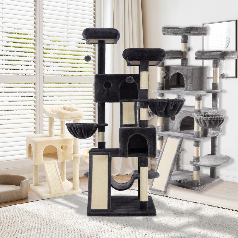  Larger Cat Tree Tower Condo for Indoor Cats