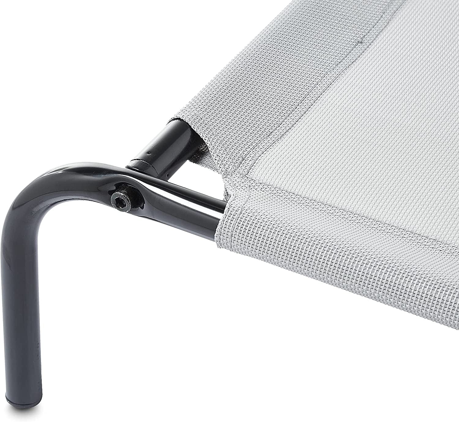 Cooling Breathable Elevated Dog Bed with Metal Frame for Large Dogs