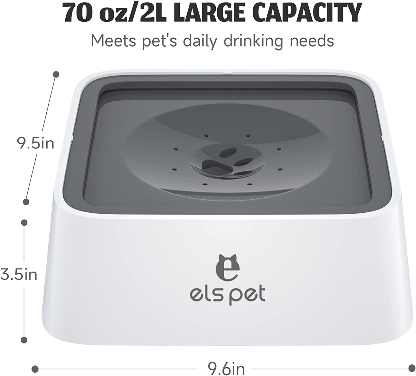 No Spill Slow Water Feeder