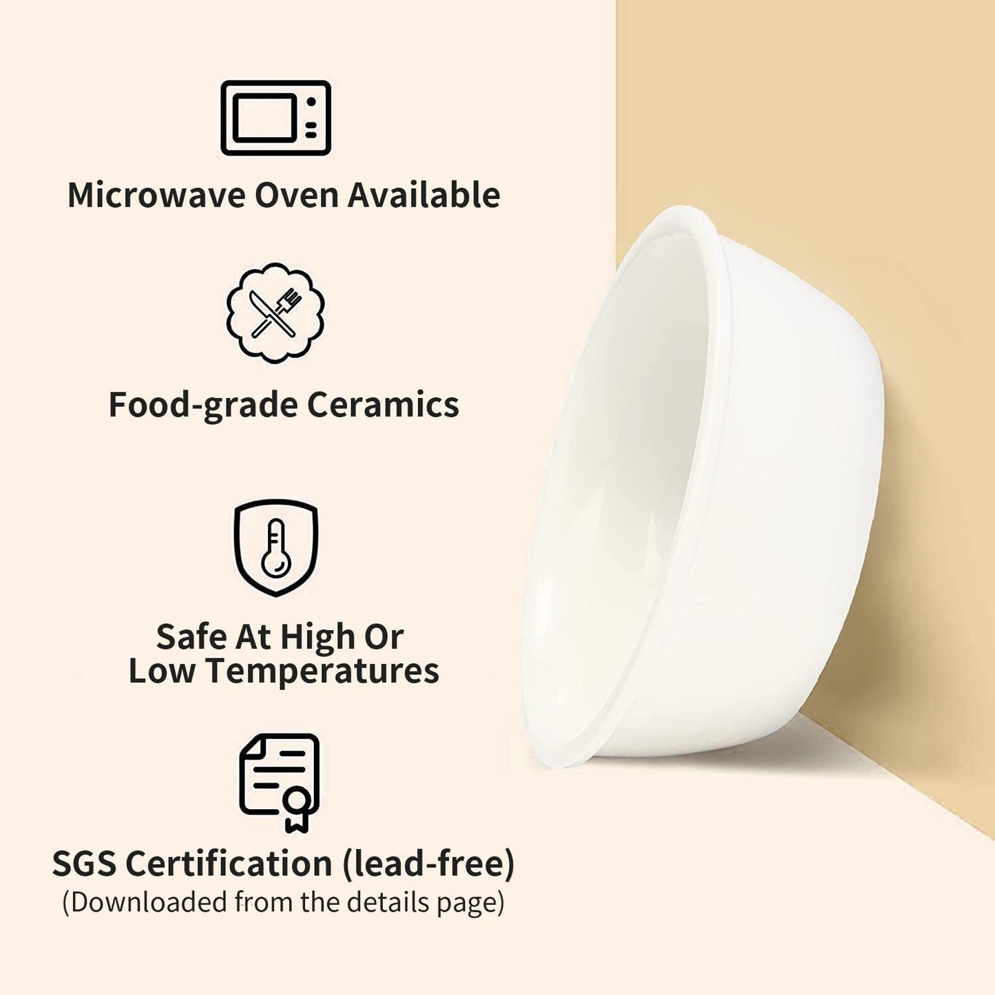 Elevated Cat Ceramic Bowls,  Feeder Set for Cats and Puppy