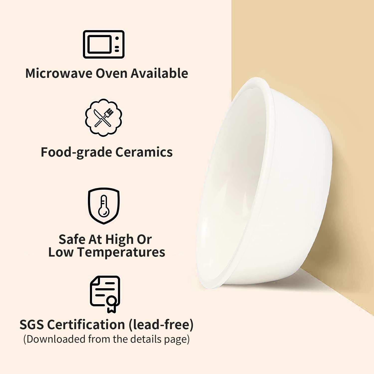 Elevated Cat Ceramic Bowls,  Feeder Set for Cats and Puppy